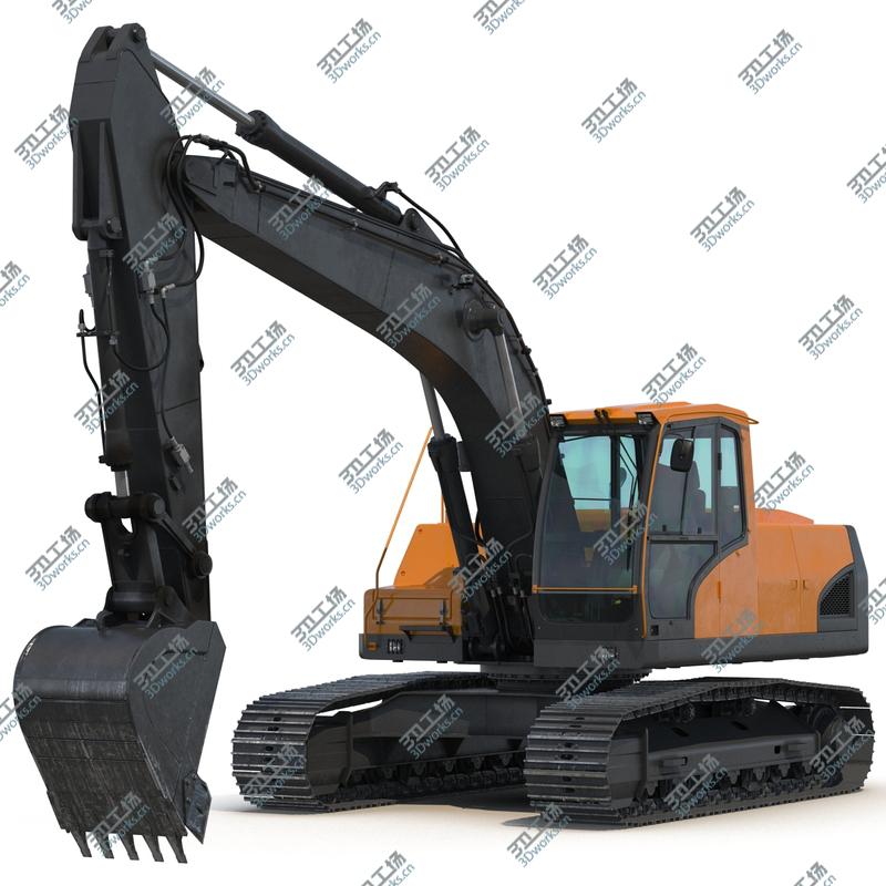 images/goods_img/2021040165/Tracked Excavator Generic 3D Model/5.jpg